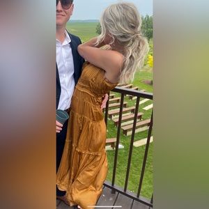 anthropology maxi dress